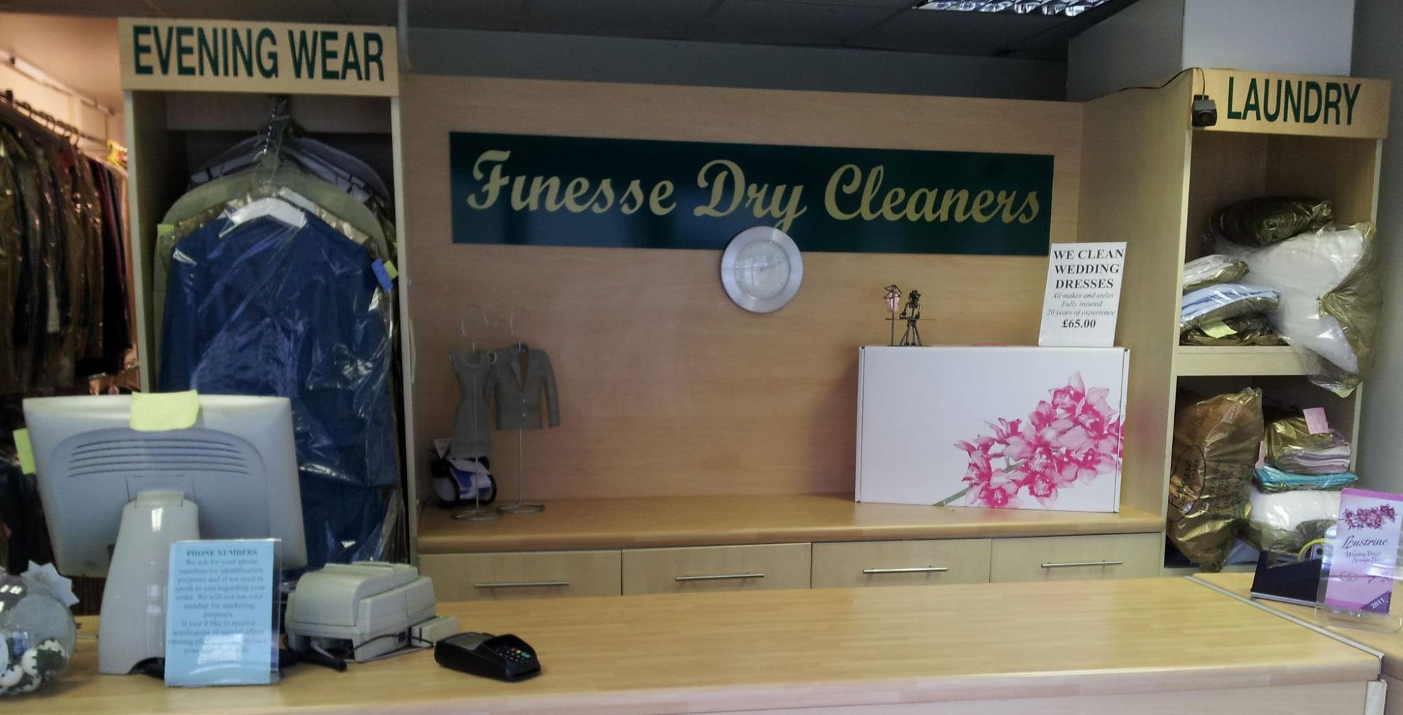 Finesse dry cleaners